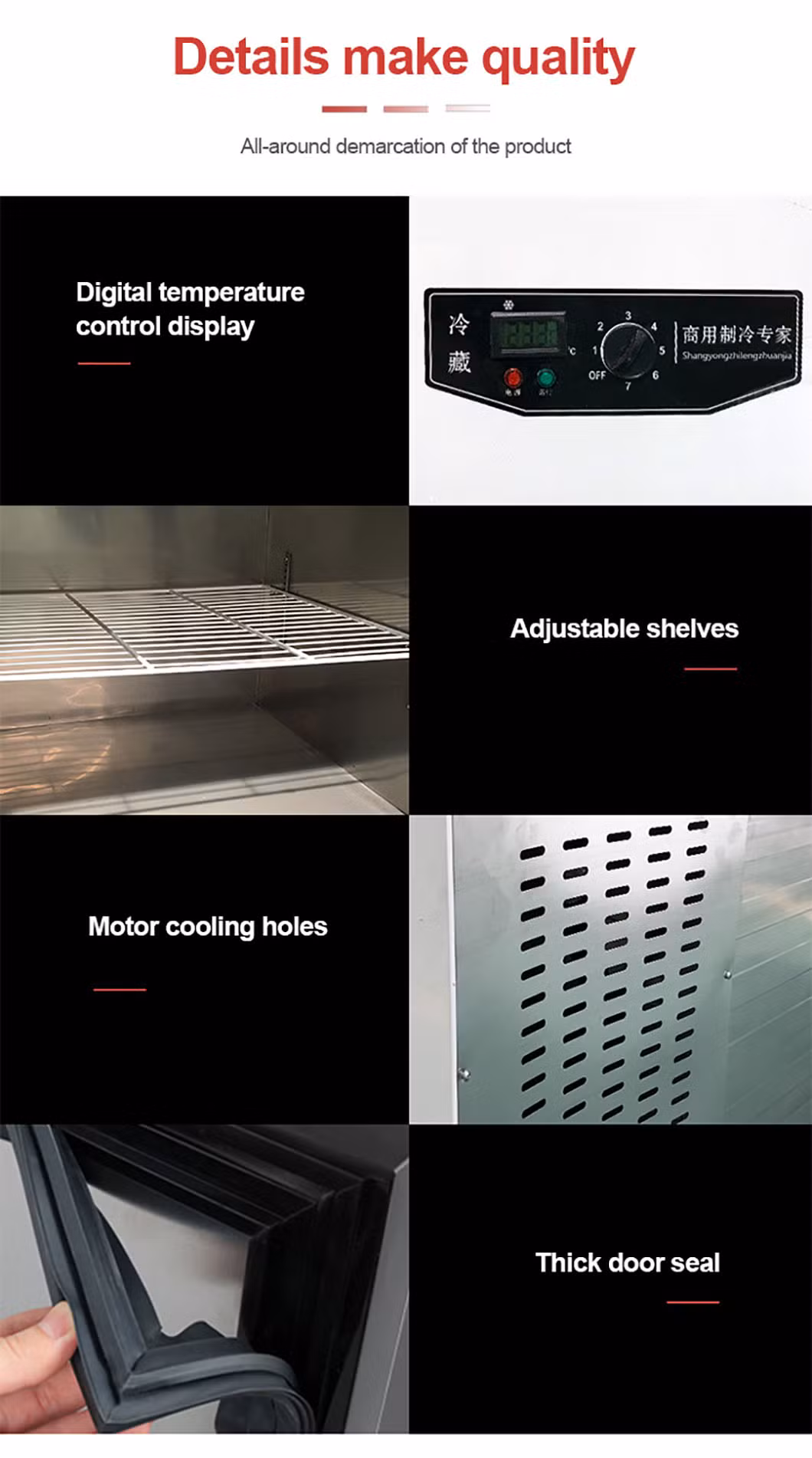 Hotel Mini Under Counter Work Bench Tabletop Fridge