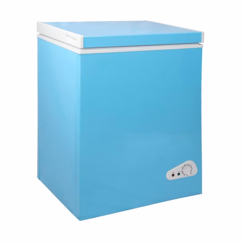 138L Mini Compact Top Open Single Door Commercial Deep Chest Freezer