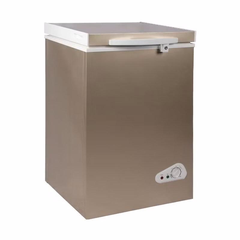 138L Mini Compact Top Open Single Door Commercial Deep Chest Freezer