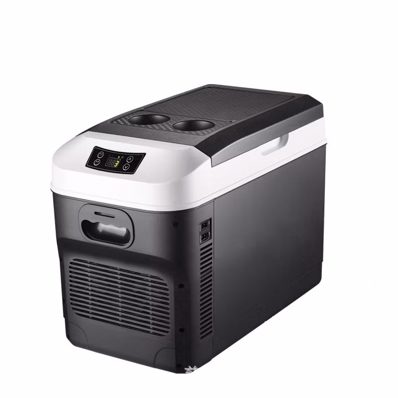 Car Home Mini Refrigerator Portable DC12-DC24V UK 220V Food Drink Freezer Cooler Outdoor Picnic Food Cooling Warming Fridge