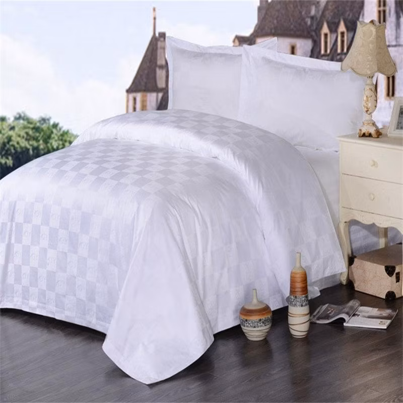 300 Thread Count Percale Bed Fitted Sheet/ Flat Sheet/ Pillowcases