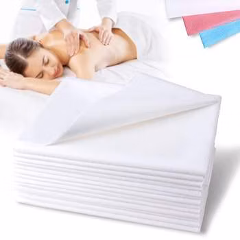 Eco-Friendly Hotel Home Beauty Room Use PP Non-Woven Disposable Waterproof Massage Hospital Medical Bed Sheet
