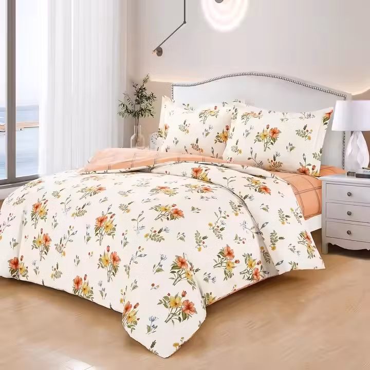 Factory Directly Supply Hot Sell Duvet Cover Set Flat Sheet Hotel Luxury Adult All Season
