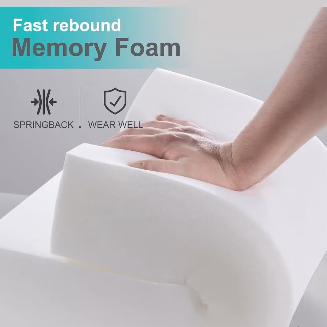 Hot Selling New Slow Rebound Good Quality Memory Foam Wave Pillow Memory Neck Pillow