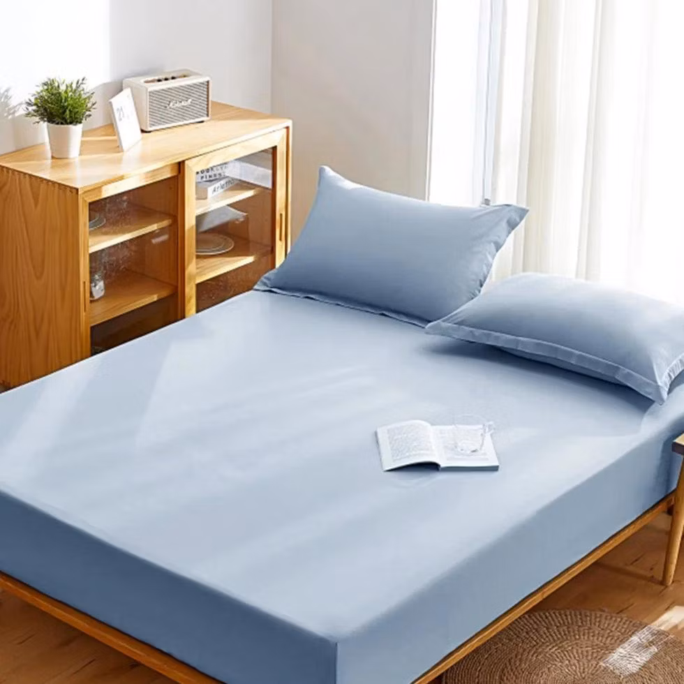 Mattress Protectors Plush Thicken Quilted Warm Soft Queen Quilted Bed Fitted Sheet