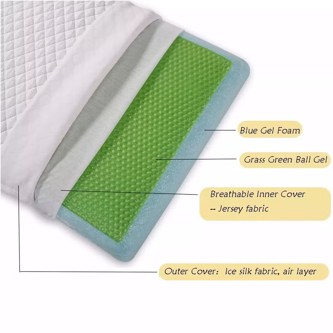 Counter Memory Foam Side Sleeper Neck Pillow Bedding Pillow for Home and Hotel