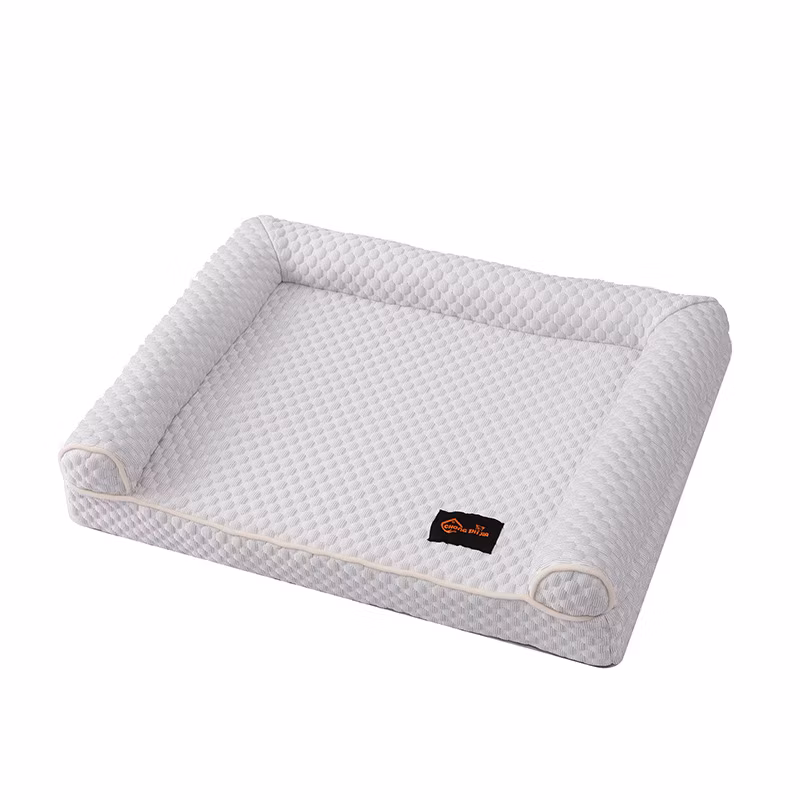 High Quality Summer Cooling Pet Bed Breathable Cat Memory Foam Anti-Slip Large Pet Dog Mat Bed