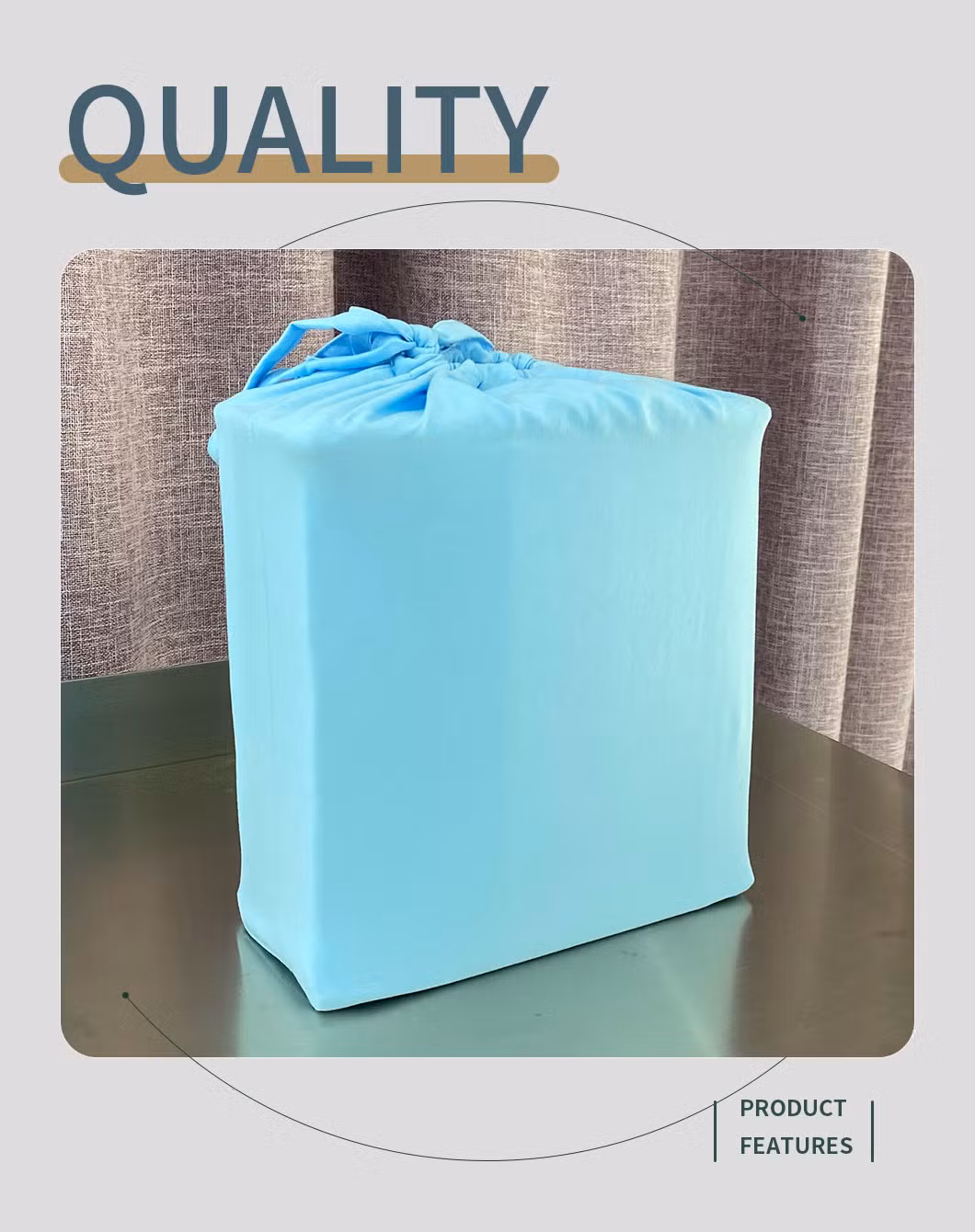 Queen Size Multi Colors Gift Package Bed Sheets Set
