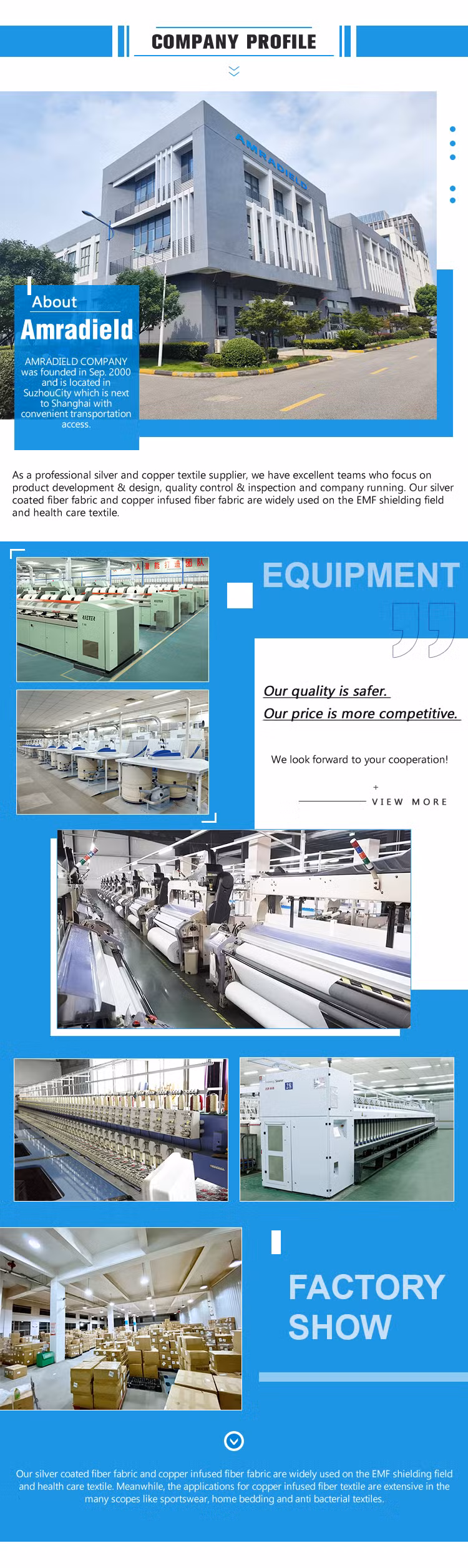 Factory Custom Earthing Grounding Bed Sheet 10% Silver Fiber Conductive Bed Earthing Sheets with 15 FT Grounding Cord Emf Earth