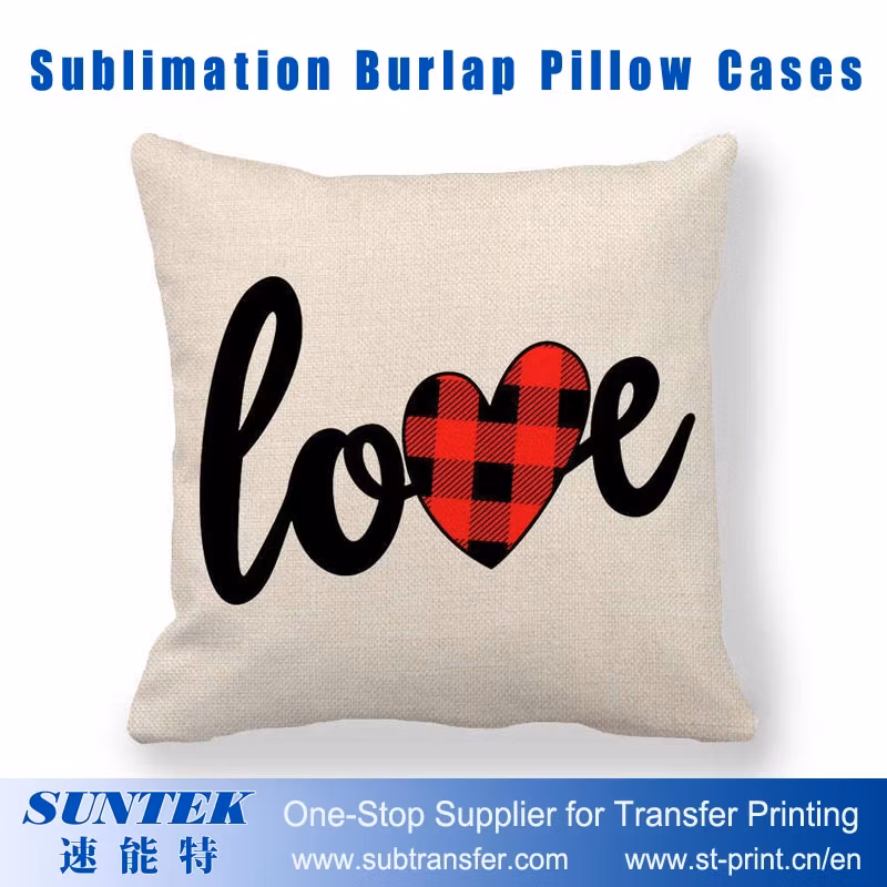 Linen Cotton Pillowcase-Darker-Two Sides Printable