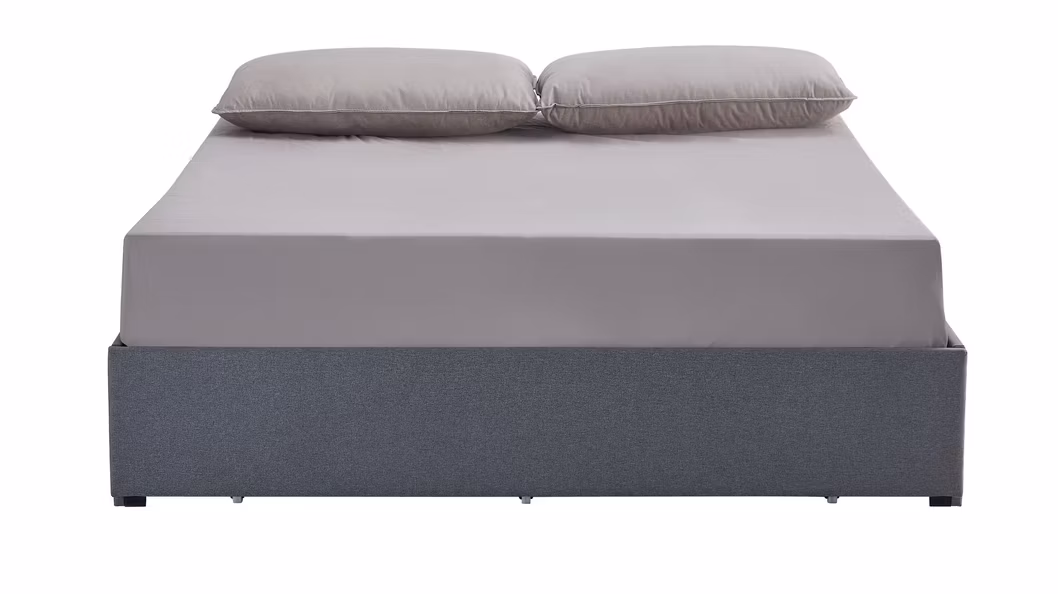 China Factory Soft Bedroom Solid Color Fitted Bed Sheet Bedding Queen Size Bed Mattress Protector Cover