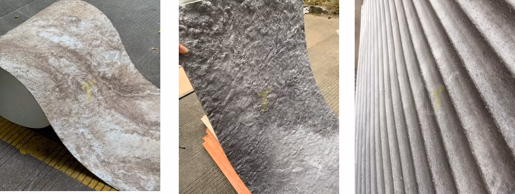Bulgari Marble Style Flexible Stone Wall Veneer Mcm Ceramic Tile Artificial Stone Sheet