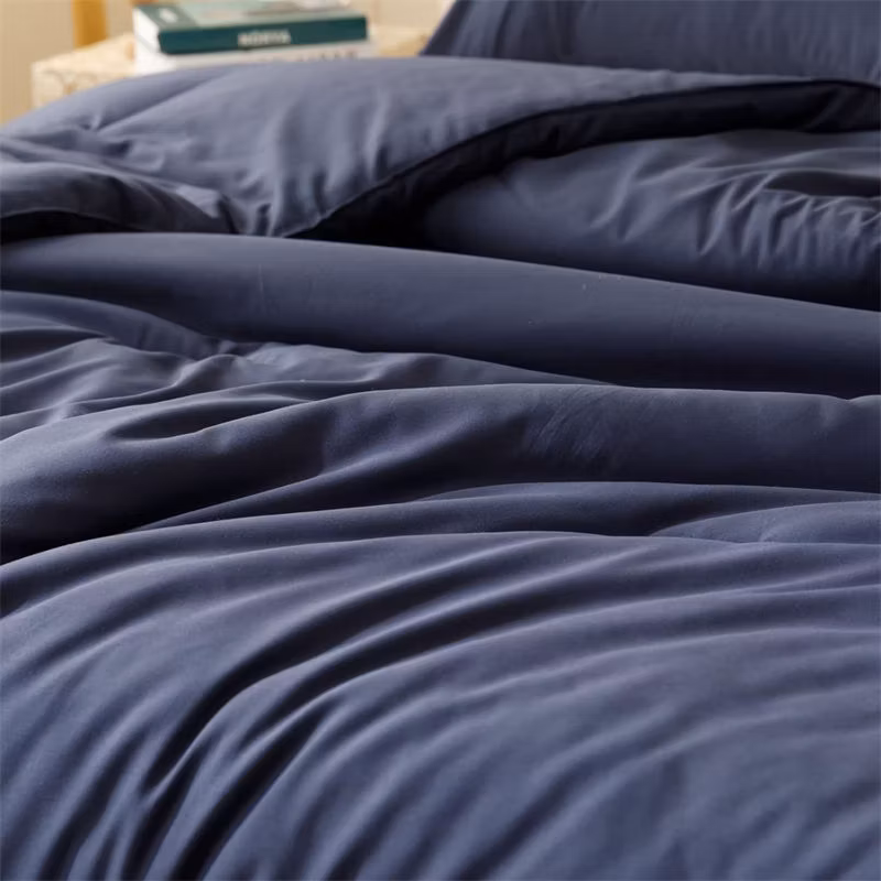 Government Agency Supplies All Season Navy Blue Comforter 230X230cm Super Soft Warm Bedding Set Shelter Rescu Lightweight Durable COM Forter Set