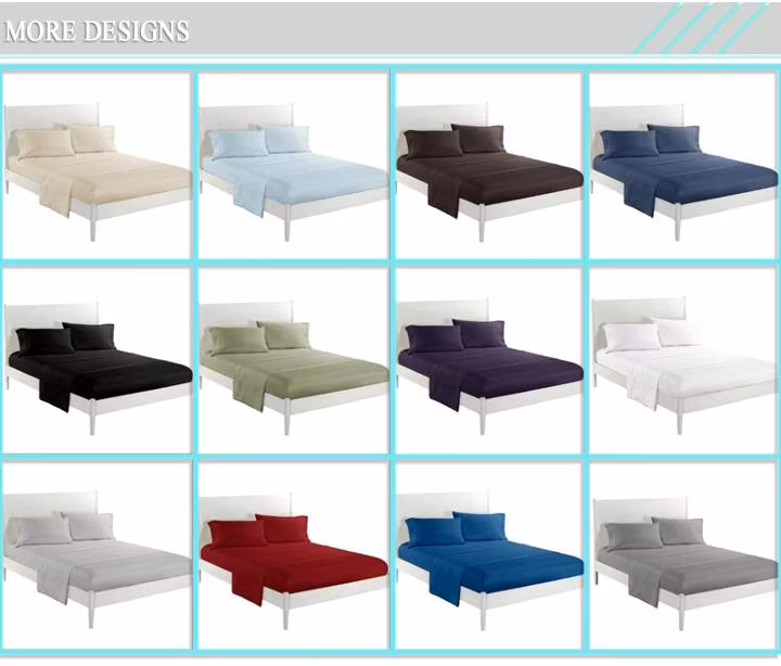 Mattress Protectors Plush Thicken Quilted Warm Soft Queen Quilted Bed Fitted Sheet