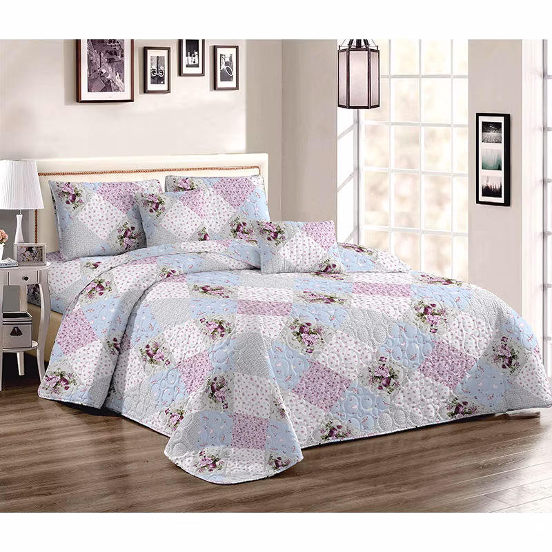 Hot Selling 100% Customized Bedspreads and Cotton Fiber Geometric Printed Bed Linen Duvet Cover Bedding Set