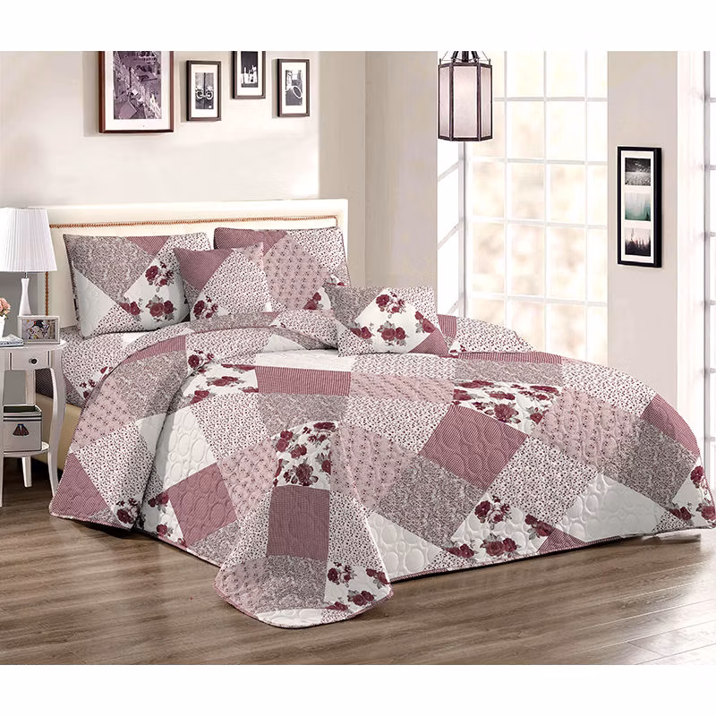 Hot Selling 100% Customized Bedspreads and Cotton Fiber Geometric Printed Bed Linen Duvet Cover Bedding Set