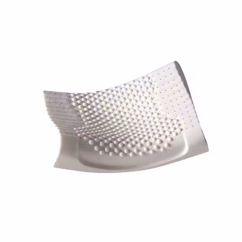 Negative Ion Natural Latex Wave and Massage Pillow for Easy Sleeping