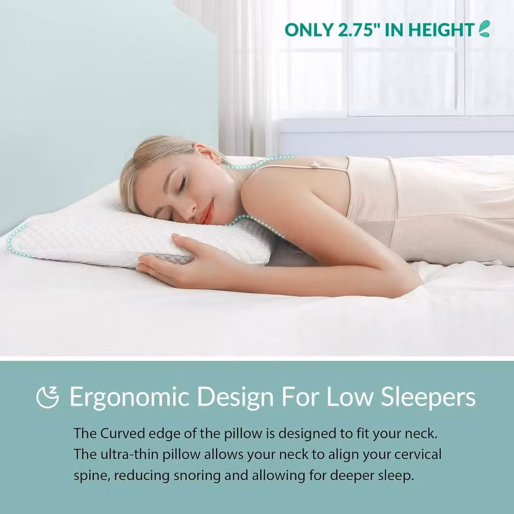 Hot Selling New Slow Rebound Good Quality Memory Foam Wave Pillow Memory Neck Pillow
