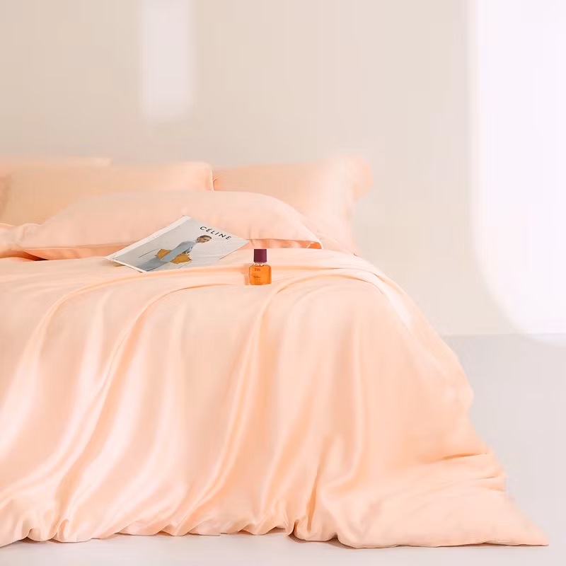 100% Lyocell 300tc Luxury 4pieces Duvet Cover Sheets Bedding Set for Bedroom