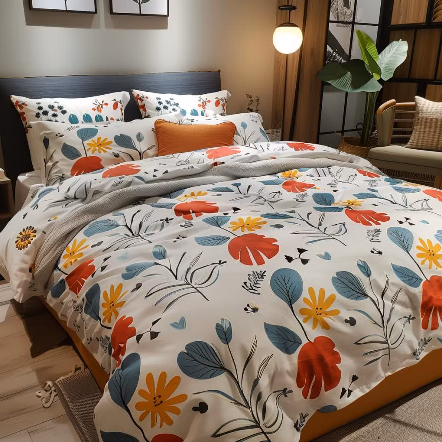 Hotel Beautiful 100% Microfiber Sheets Quilt Bedding