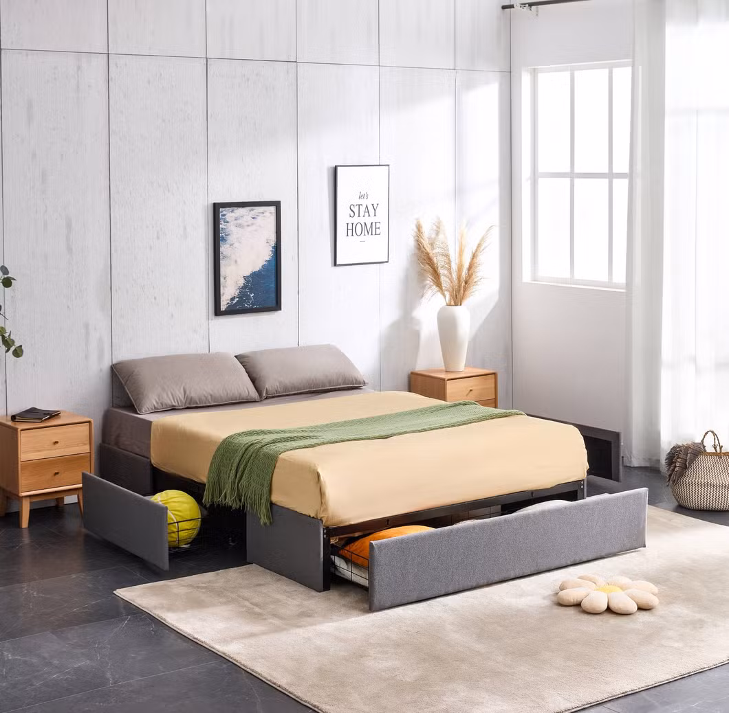 Hot Selling Extra Soft 1800 Thread Count King Size Microfiber Bed Sheet Fitted Bed Set for Home