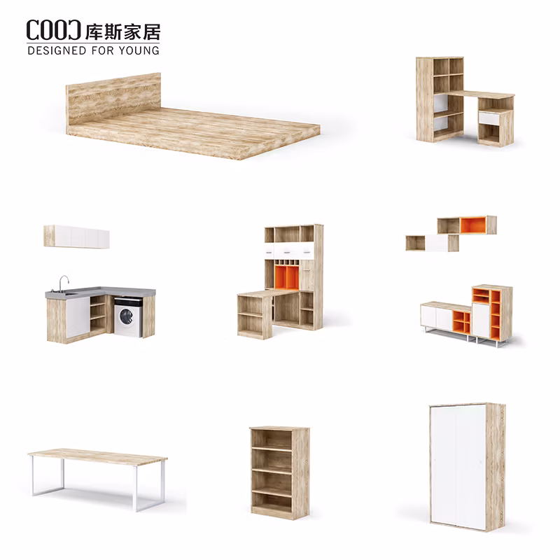 Custom Commercial Hotel Apartment Furniture Wooden 5 Star Hotel Furniture Bed Room Bedroom Set
