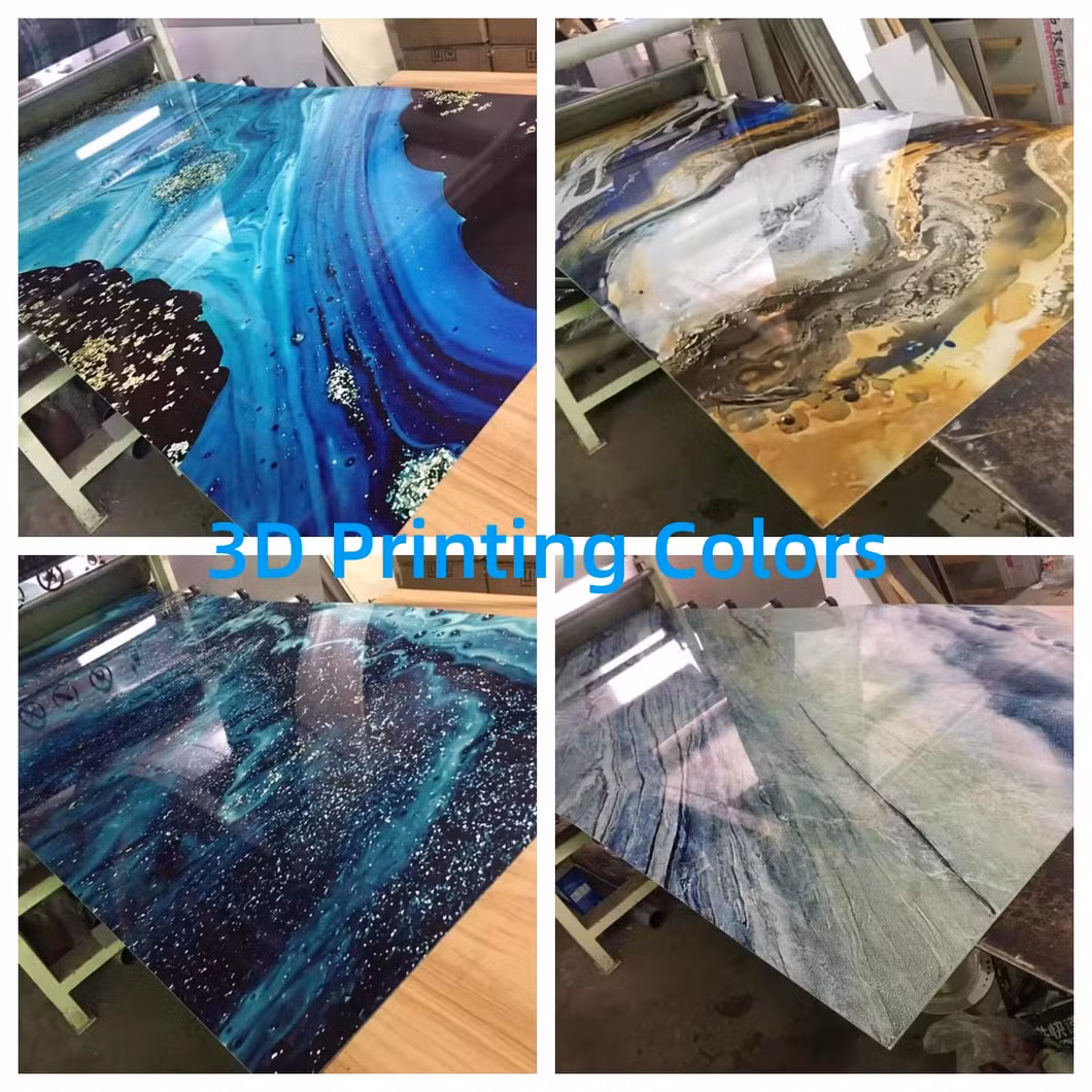 Hotel Room Wall Decorative Material Mate Finish PVC Marble Sheet China