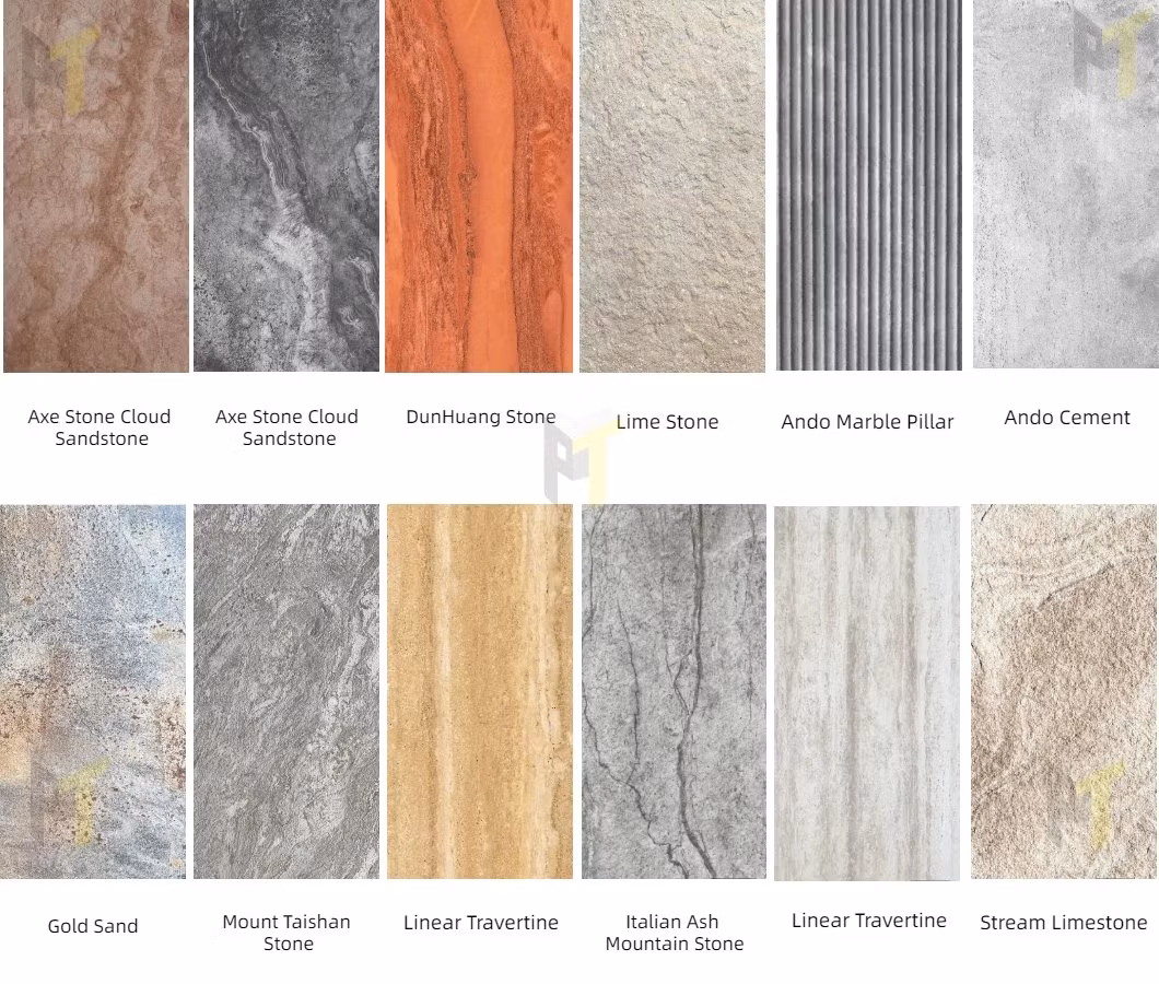 Bulgari Marble Style Flexible Stone Wall Veneer Mcm Ceramic Tile Artificial Stone Sheet