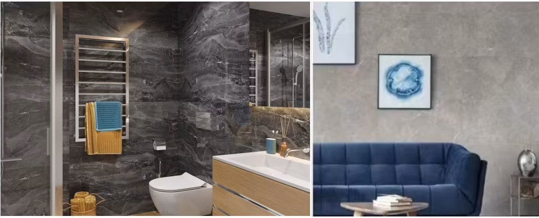 PVC marble sheet SPC wall panel hotel house decoration waterproof sheet