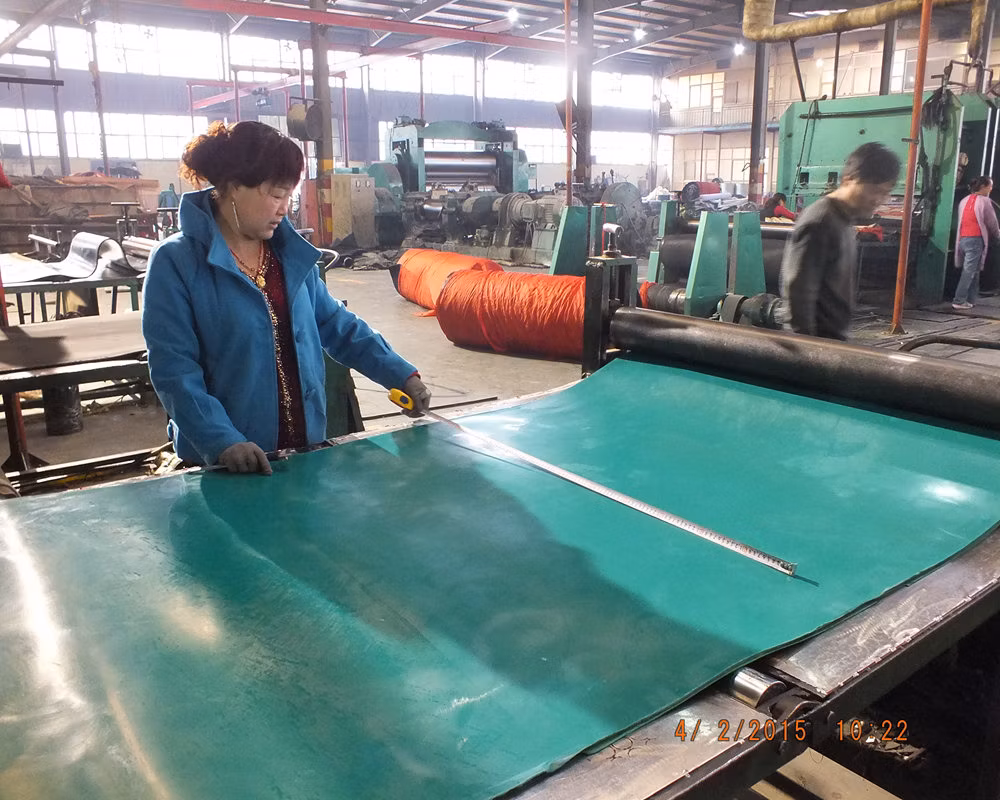 Long Warranty Flooring TPE Rubber Sheet for Gyms/Hotels/Airports/Hospitals
