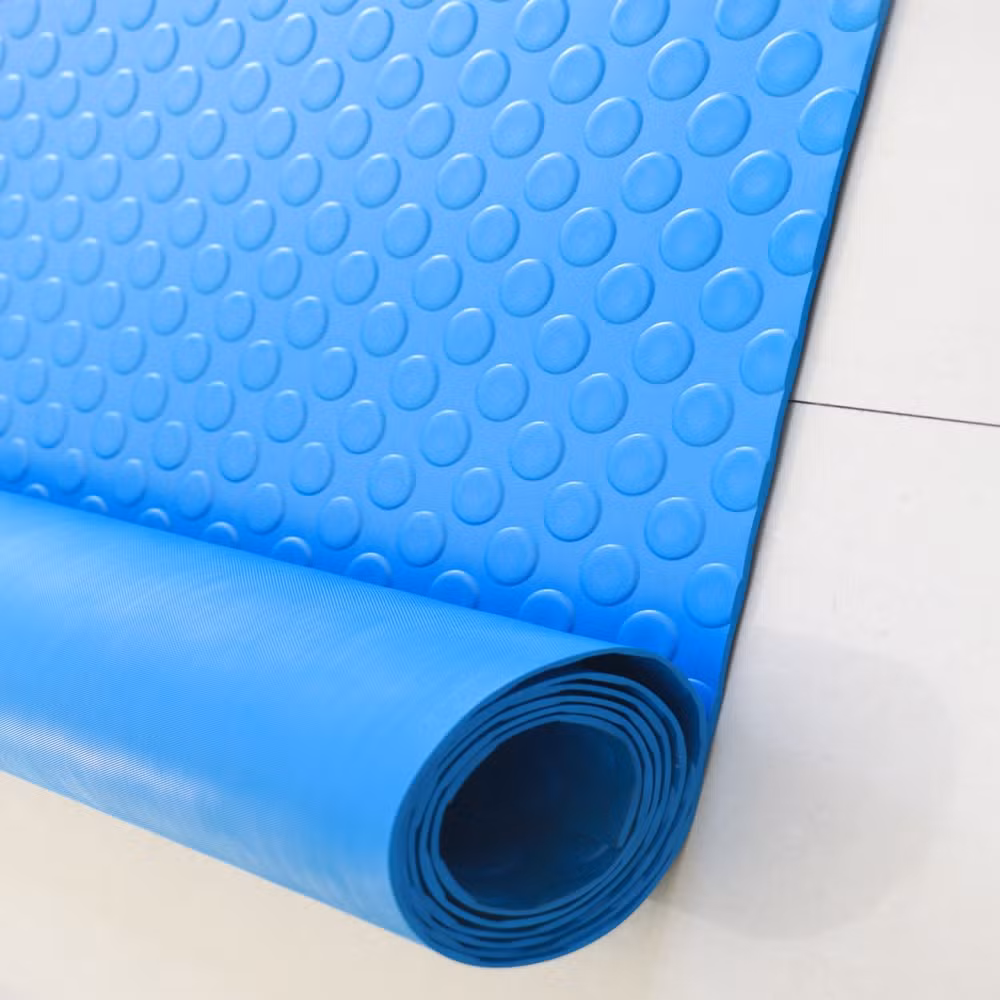 Long Warranty Flooring TPE Rubber Sheet for Gyms/Hotels/Airports/Hospitals