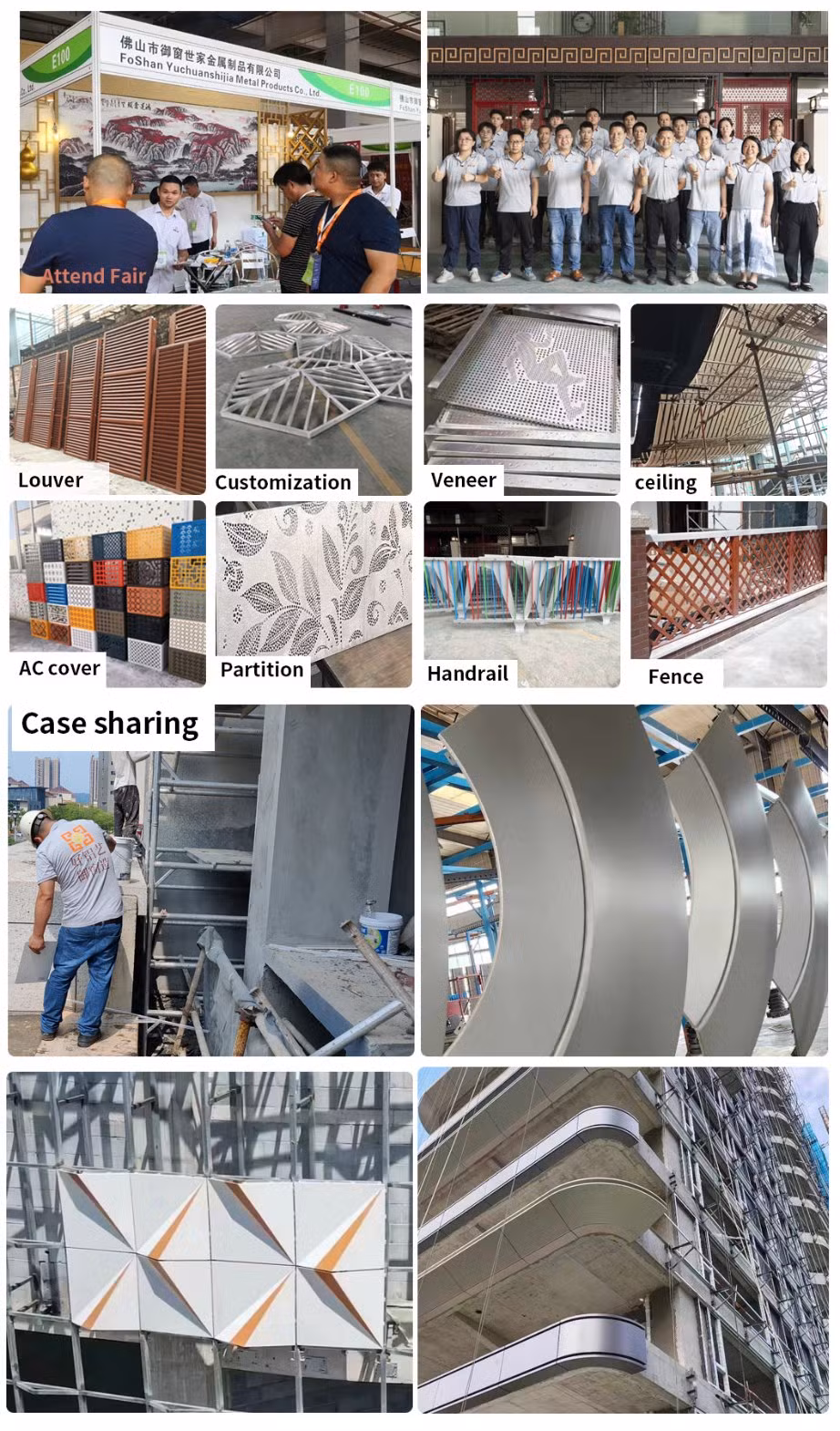 Engineered Designer Support Building Facade System Wave Board Building Aluminium Solid Sheet