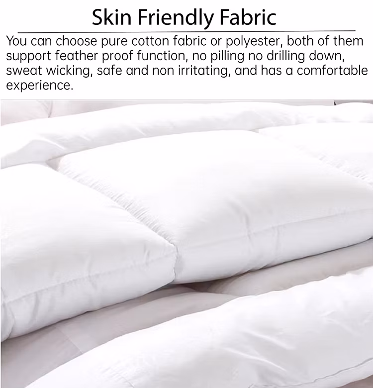Hotel Collection Winter Thick White Microfiber Quilt