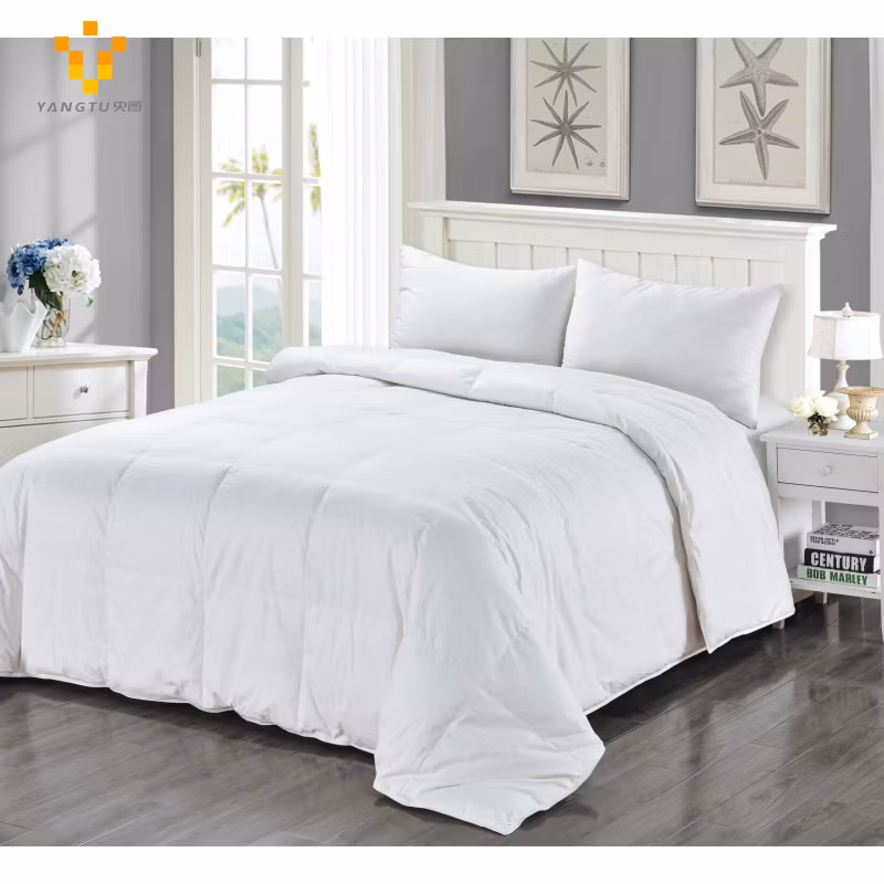Premium Quilt Cover Embroidery Bed Linen 100 Cotton Pillowcase Wholesale for Hotels