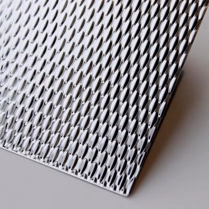 Light Luxury Embossed 5wl 6wl Linen 201 304 Stainless Steel Decorative Sheet