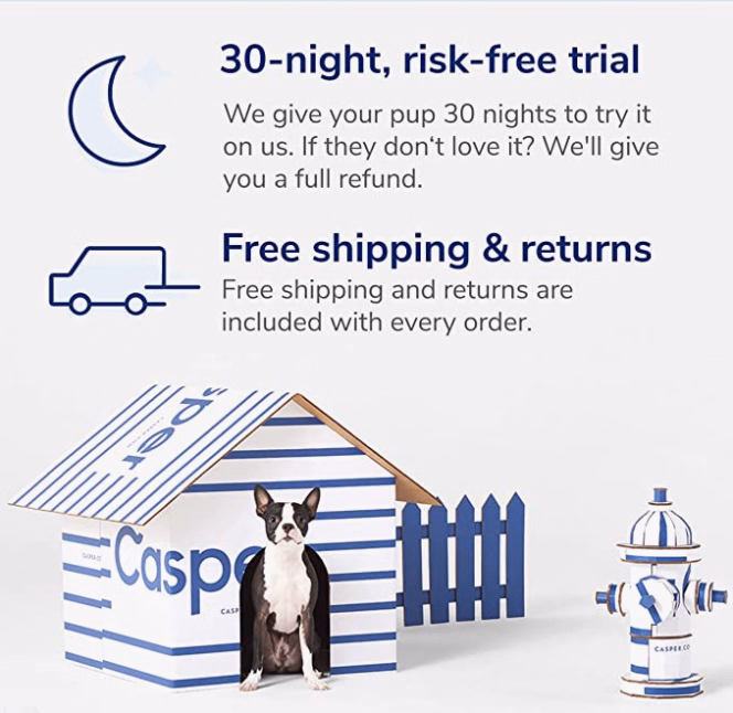 Premium Waterproof Memory Foam Dog Bed with Removable Cover