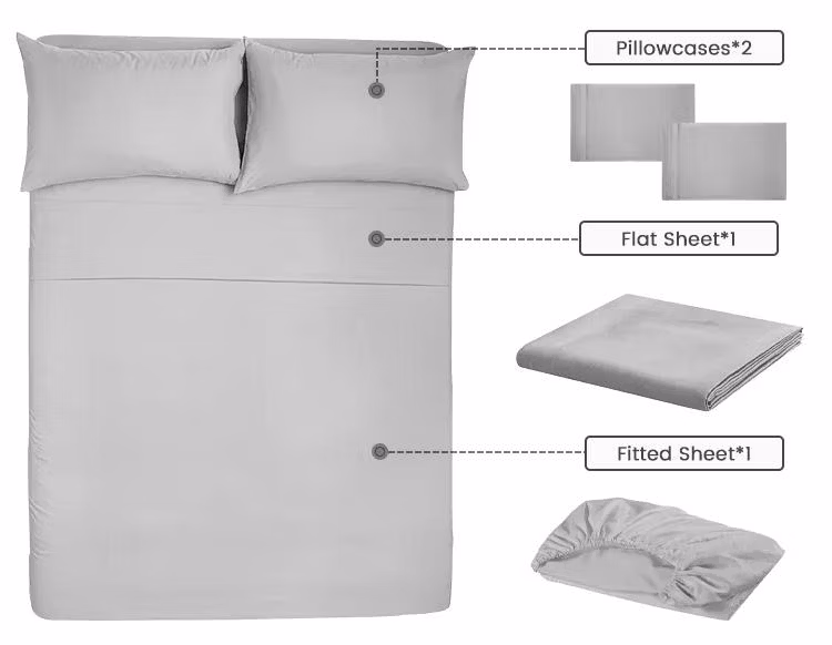 Duvet Cover Printed Comforter Polyester Bed Linen Pillow Sham Colored Sheets Pillowcases Home Textile Bedding Set