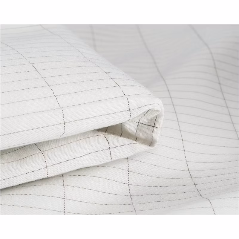 Gray Conductive Cotton Grounding Earthing Bed Sheet Sleeping Aid Earth Ground Healthy Made with Silver Coated Conductive Fiber