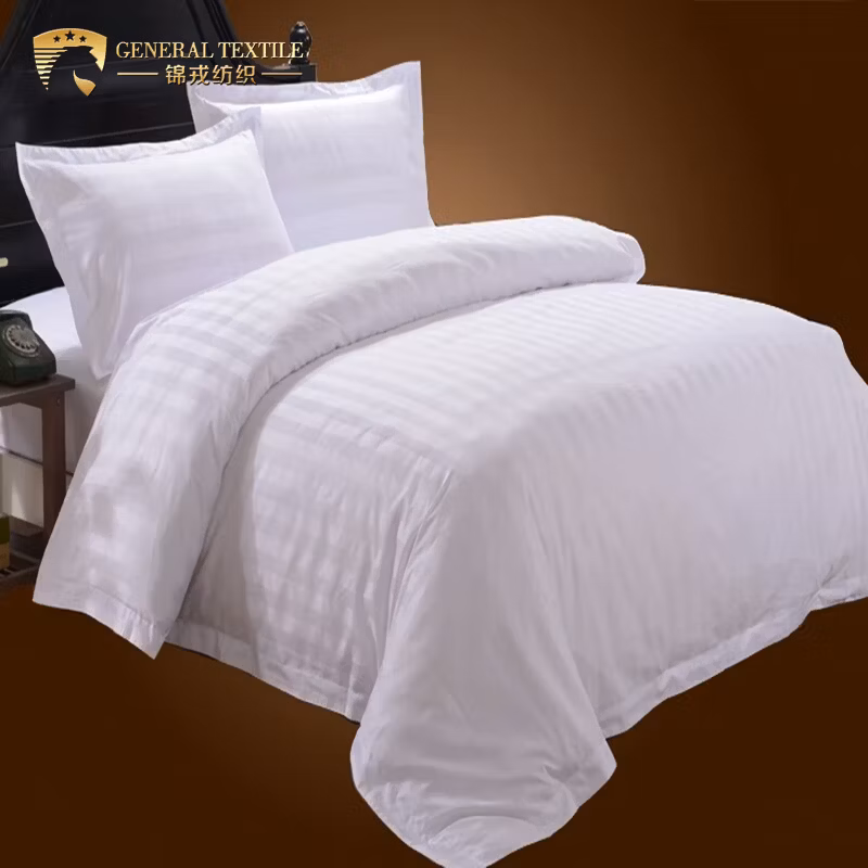 Factory Supply 100% Cotton Soft 400tc Hotel Fitted Sheet (JRD082)