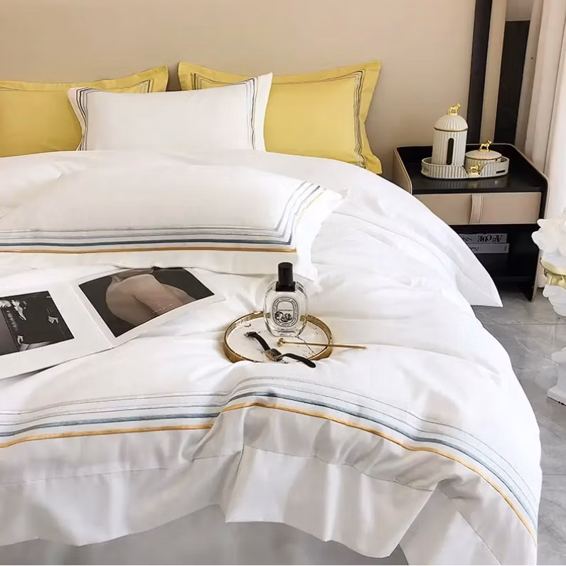 High Density Lyocell Fabric Bed Sheet Set