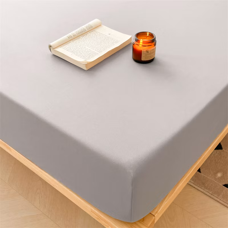 Microfiber Bottom Sheet Set 3 PCS Bed Sheets for Queen King Size Water Bed Cover with Elastic All Around &amp; Pillowcase Set