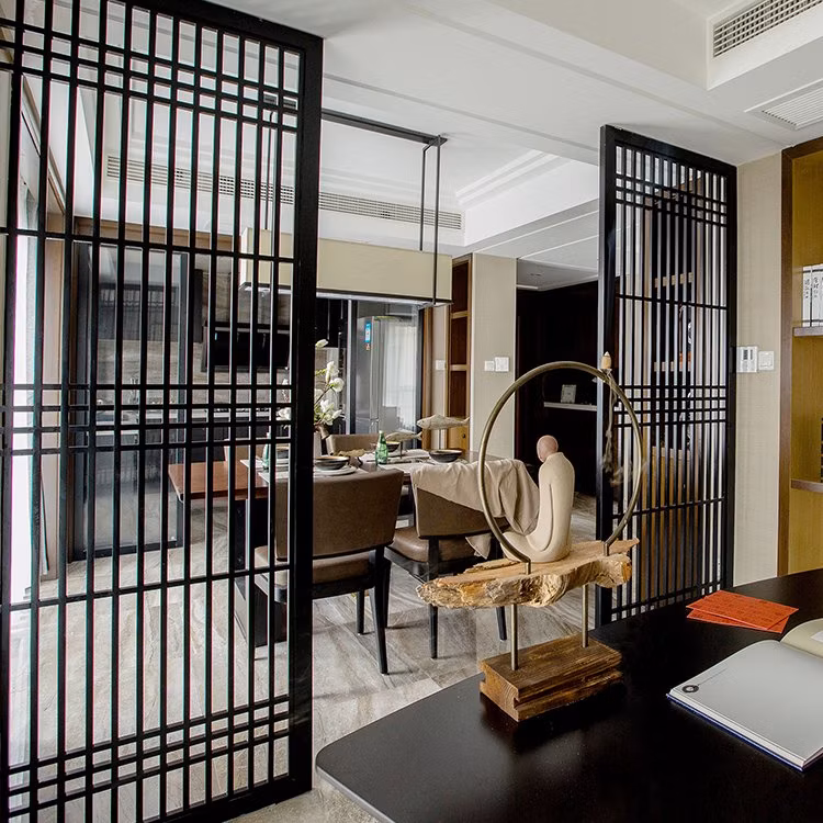 Sheet Metal Stainless Steel Room Divider for Hotel Project