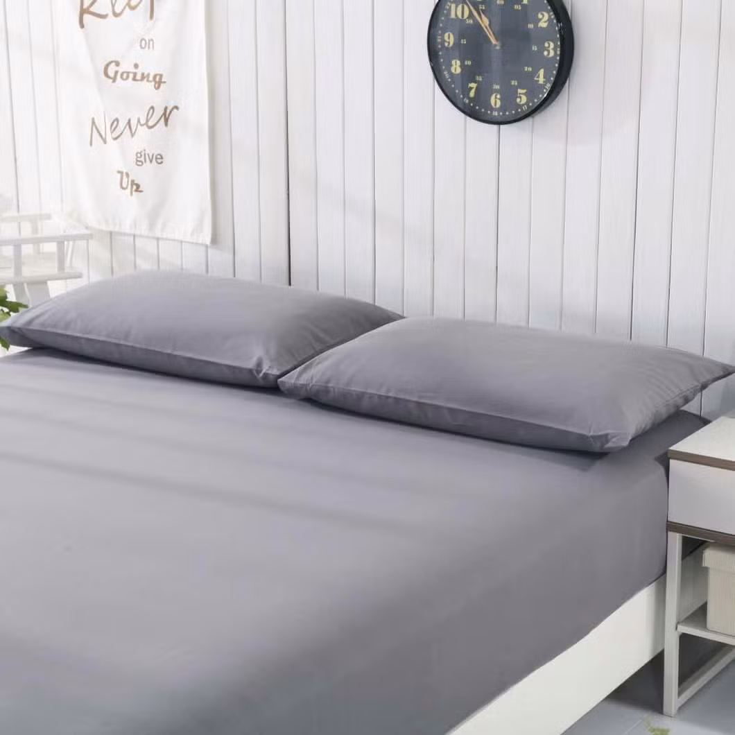 Antistatic Antibacterial Anti Emf Silver Organic Cotton Conductive Grounded/Earthing/Grounding Fitted Bed Sheet