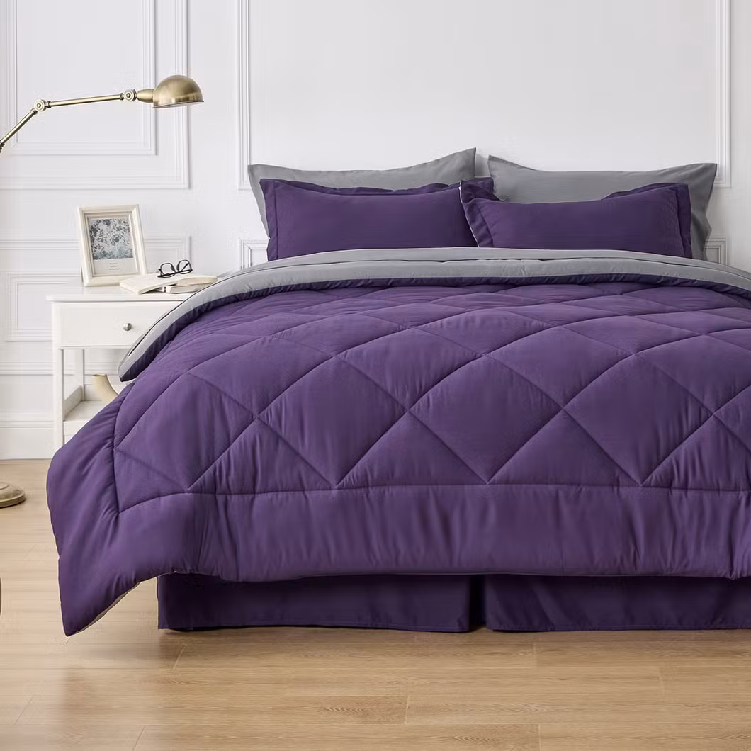 Premium Custom Logo Hotel Bed Linen Duvet Cover Bed Sheet Hotel Bedding Set