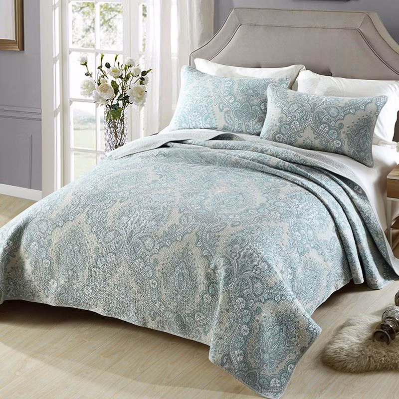 High Quality Quilt Bedspread Bedding Sets Collections Microfiber Bedspread Set