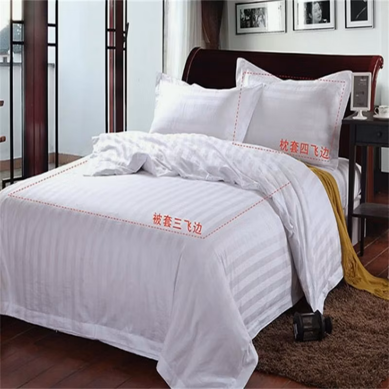 300 Thread Count Percale Bed Fitted Sheet/ Flat Sheet/ Pillowcases