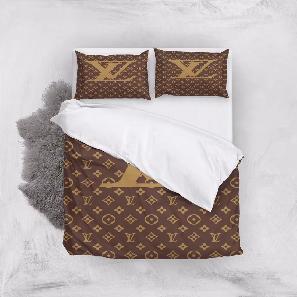 Set - Hotel Luxury Bed Designers Sheets Bedding Set Luxury Queen Size Silk Satin Bedding 4 Sheets
