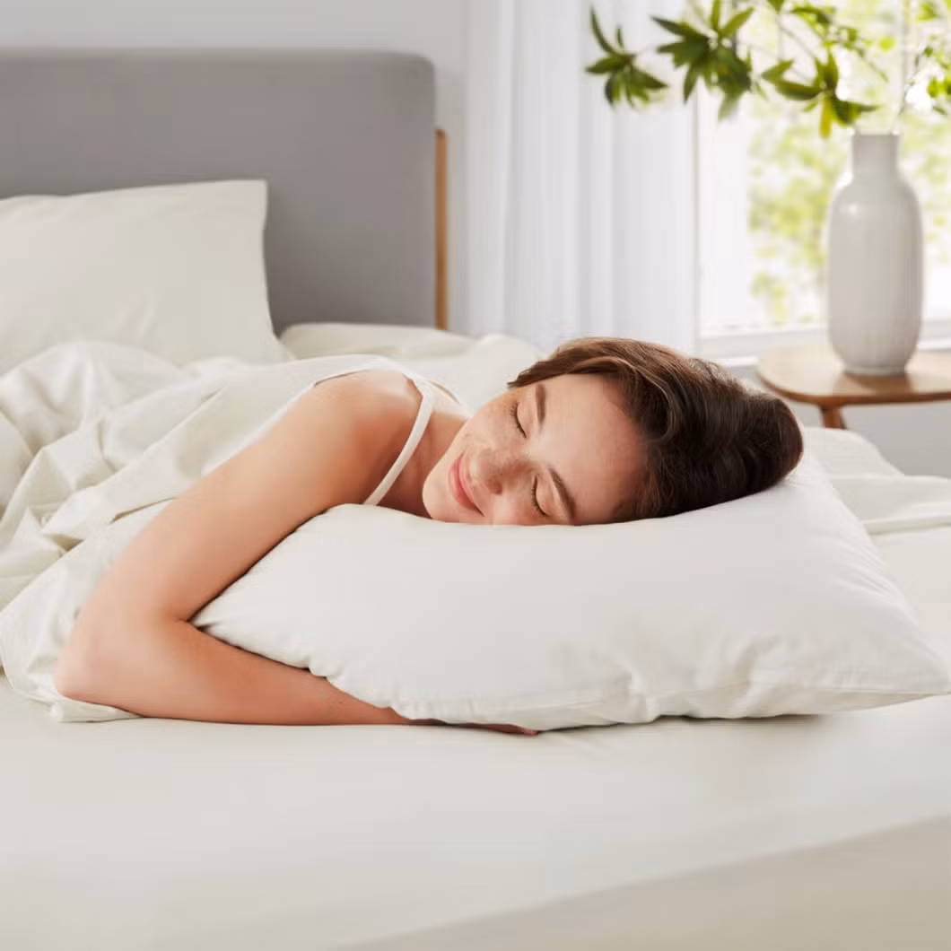 Wholesale Home Textile 100% Cotton Bedsheet Bedding Sets 144tc Solid Bed Sheet