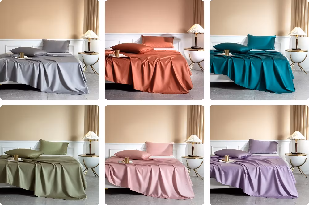Nantong Factory Low Price Unique Hotel Using Cotton Bed Fitted Sheet