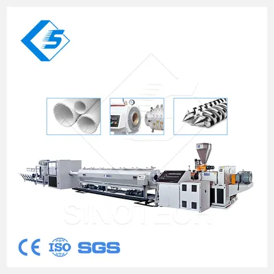 Automatic UPVC CPVC PVC CE Standard Production Line UPVC CPVC Machines PVC Pipe Extruder Plant Cutting Production Line